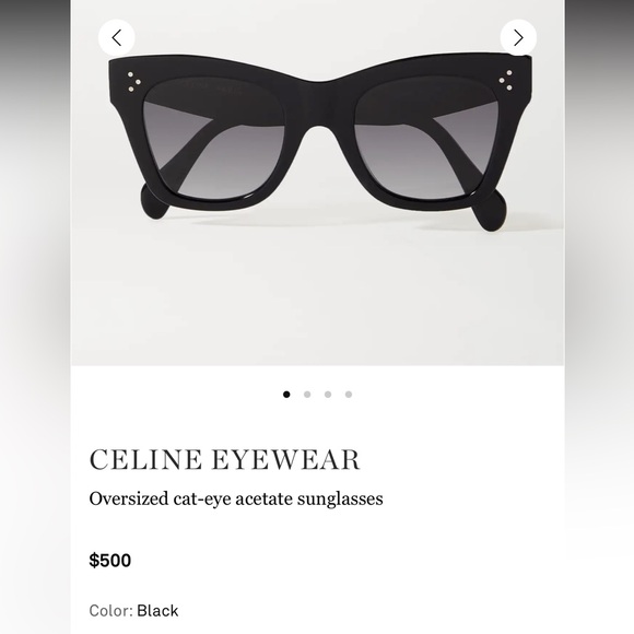 CELINE Cat Eye Sunglasses - Picture 3 of 7